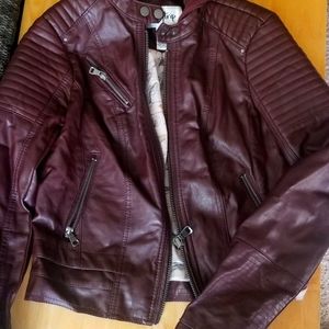 Leather jacket